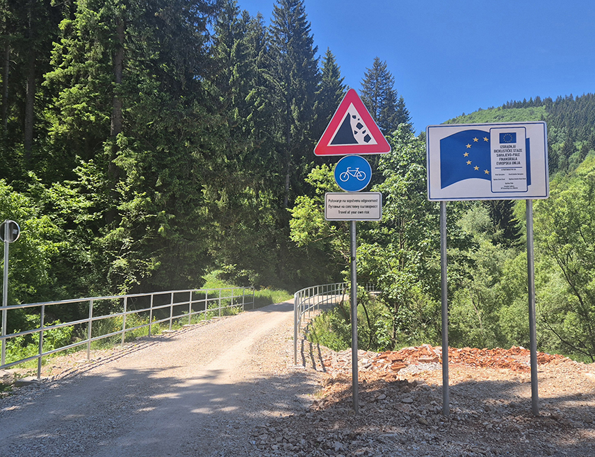 PALE, MAY 31 /SRNA/ - The bicycle path, a former narrow-gauge railway that connected Sarajevo, Pale and Višegrad for decades, should be officially opened on June 8.
