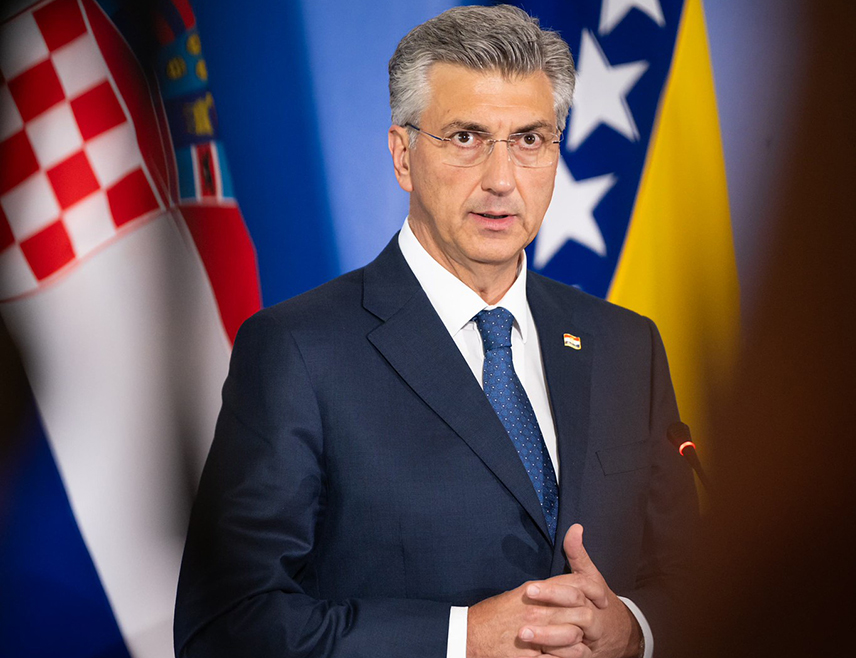 SARAJEVO, JUNE 8 /SRNA/ - Croatian Prime Minister Andrej Plenković stated today that changes to the Election Law and partial changes to the Constitution of BiH should be adopted by the institutions of BiH based on an agreement among political parties.