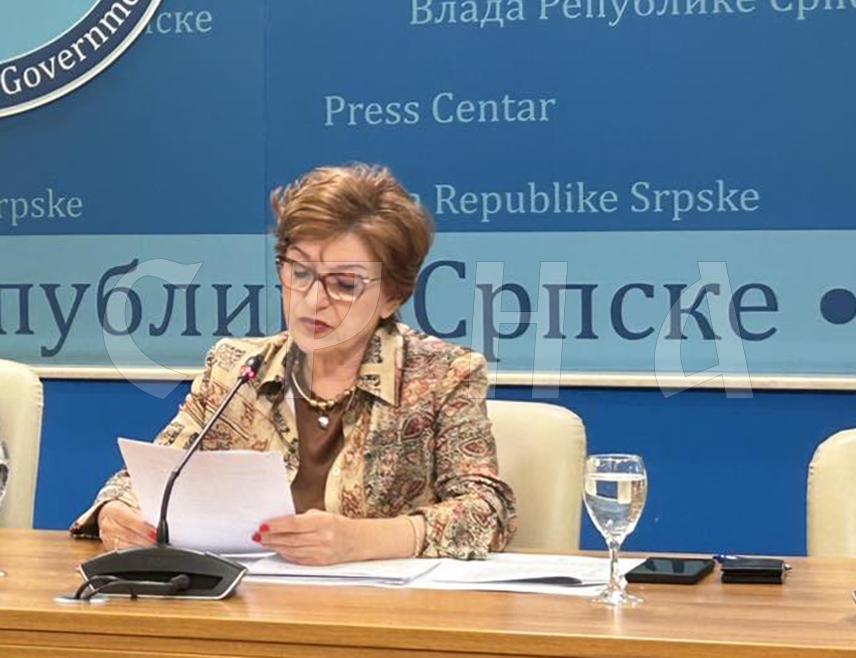 БАЊАЛУКА, 11. ЈУНА /СРНА/ - Министар финансија Републике Српске Зора Видовић изјавила је данас у Бањалуци да је Влада утврдила Приједлог ребаланса буџета Српске за ову годину од осам милијарди и 525 милиона КМ који је већи за милијарду и 116 милиона КМ него постојећи буџетски износ.
