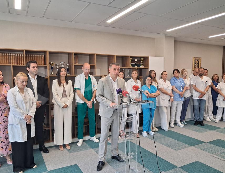 TREBINJE, JUNE 19 /SRNA/ – Trebinje St. Archdeacon Stefan - June 9 Hospital generated approximately BAM 140,000 in revenue from commercial services during its first 100 days of operation, while providing 111,739 medical services during that period, Hospital Director Nedeljko Lambeta has stated today.