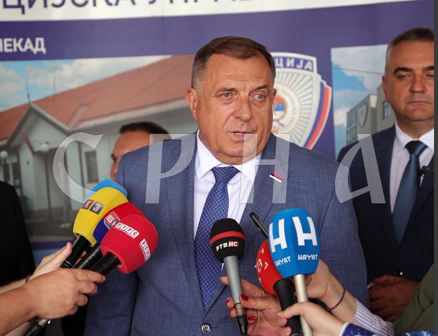 PALE, JUNE 19 /SRNA/ - President Milorad Dodik said today in Pale that it is often stated that the Republika Srpska police is the best police agency at the level of BiH, but that the goal is for it to become one of the best in the region.