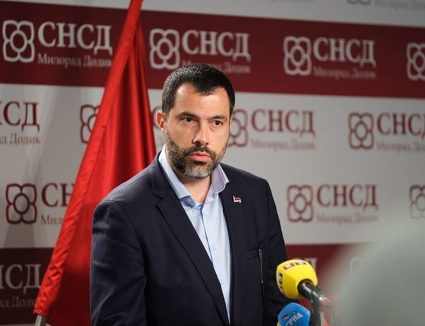 BANJA LUKA, JULY 3 /SRNA/ – SNSD Organizational Secretary Igor Dodik said it is an honor to head the party's candidate list for Constituency Three in the upcoming elections for the Republika Srpska National Assembly, describing the list as made up of people of integrity who are educated, experienced, proven and committed to Republika Srpska.