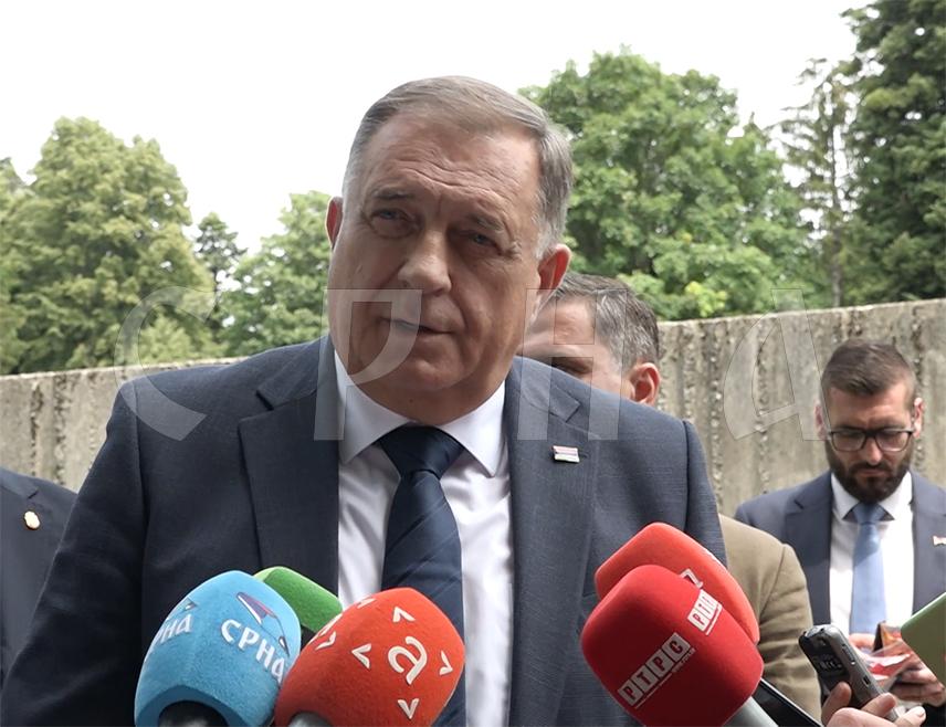 PRIJEDOR, JULY 11 /SRNA/ - SNSD President Milorad Dodik emphasized that the Serbian people in Kozara and the surrounding area suffered ethnic cleansing during the Second World War, and that now some are trying to portray Serbs in a negative light, which, he said, will not succeed because it is not true.