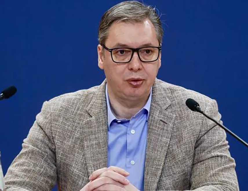 БЕОГРАД, 13. ЈУЛА /СРНА/ - Предсједник Србије Александар Вучић рекао је на састанку са генералним секретаром ОЕБС-а Феридуном Синирлиоглуом да Србија остаје досљедно опредијељена за одговорну и озбиљну политику засновану на поштовању међународног права, дијалогу и очувању мира.