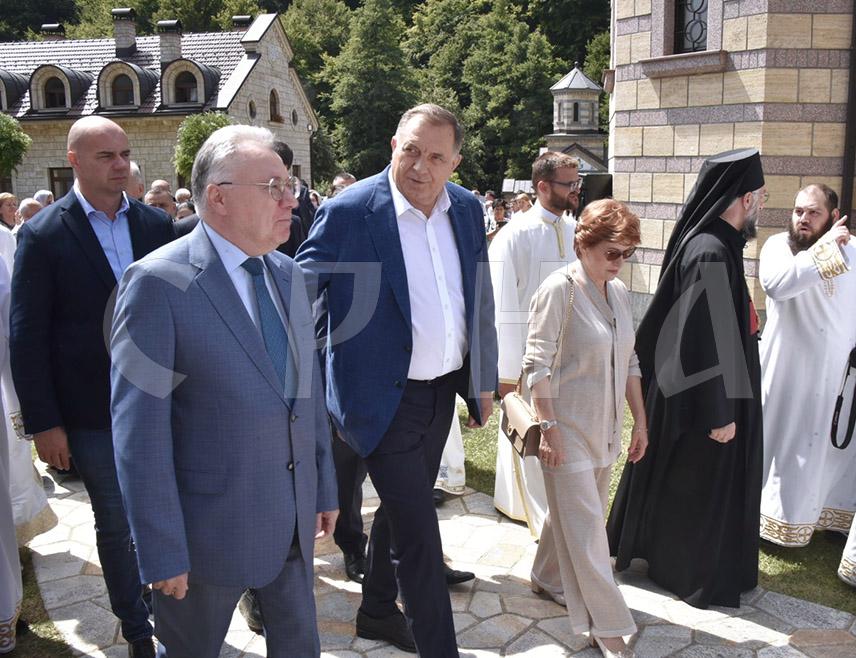 SRBAC, JULY 25 /SRNA/ – President Milorad Dodik has said today that the Serb people have a chance to survive and remain in these areas solely because of their devotion to the Orthodox faith.