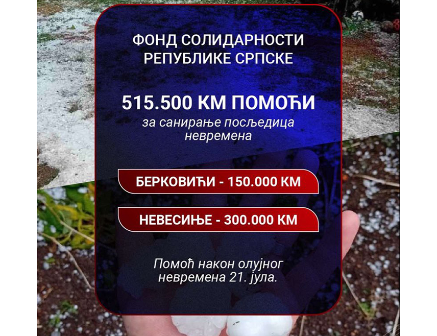 МИНИЋ: ПОМОЋ ЛОКАЛНИМ ЗАЈЕДНИЦАМА И ГРАЂАНИМА У САНИРАЊУ ПОСЉЕДИЦА ЕЛЕМЕНТАРНИХ НЕПОГОДА