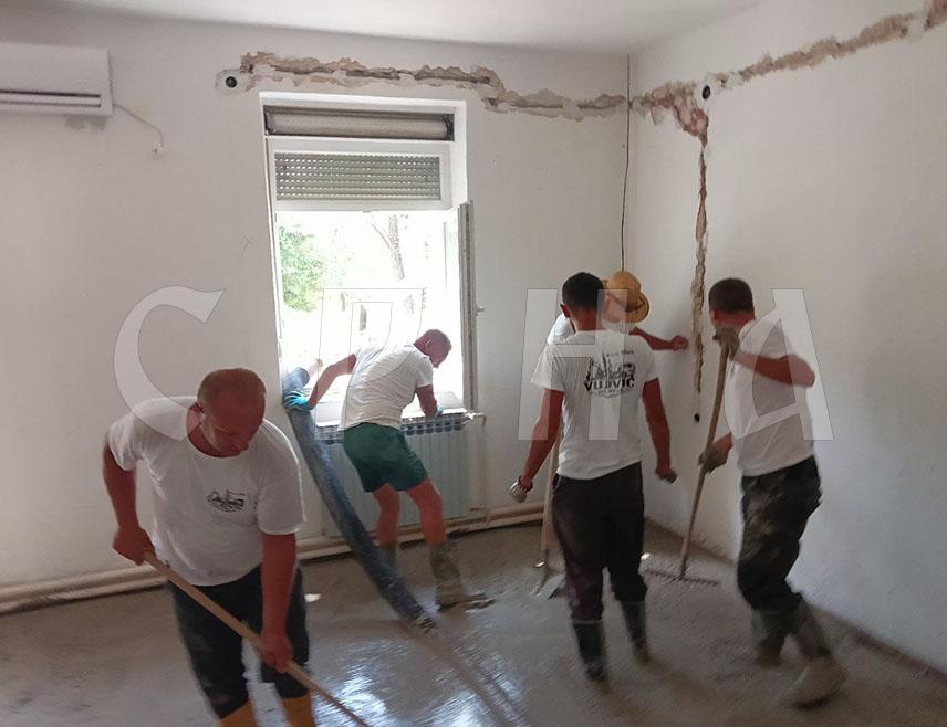BILEĆA, AUGUST 17 /SRNA/ - The Vedar Osmijeh Association of Parents and Friends of Children and Young People with Developmental Difficulties in Bileća will use the €2,000 raised from the auction of renowned volleyball player Tijana Bošković's jersey to continue construction work on its premises, the association's president Miljan Kovačević told SRNA.