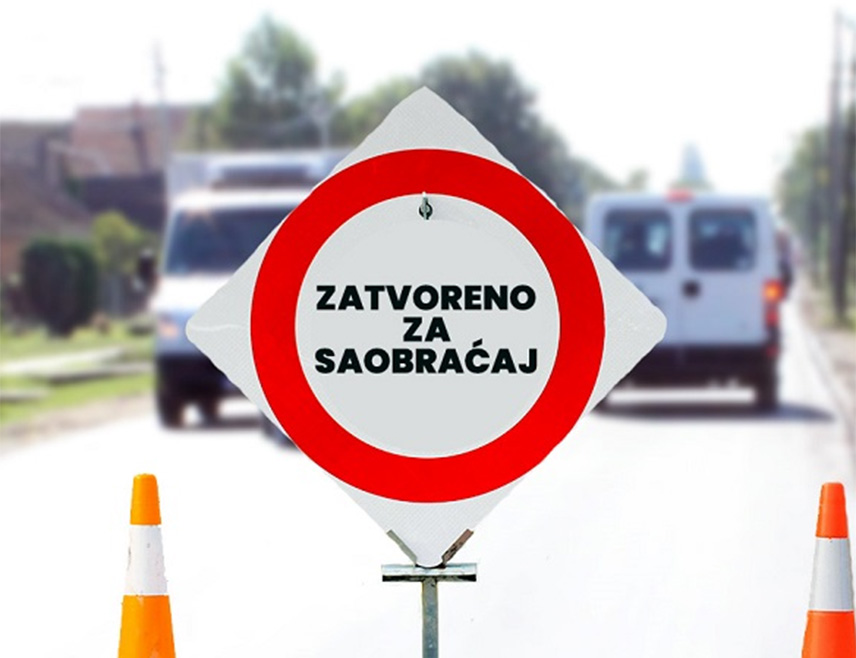 БАЊАЛУКА, 21. АВГУСТА /СРНА/ - На Палама ће данас доћи до потпуне обуставе саобраћаја на дионици магистралног путу од тунела до кружног тока, а возила се преусмјеравају преко Каловитих брда, саопштено је из Ауто-мото савеза /АМС/ Републике Српске.