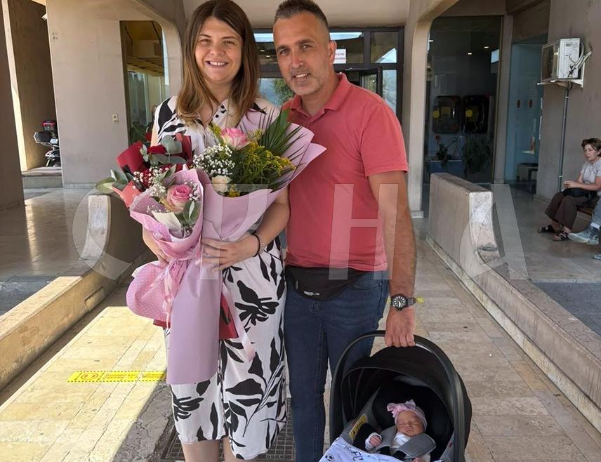 PRIJEDOR, AUGUST 28 /SRNA/ – After years of unsuccessful attempts to become parents naturally, without any clear causes or specific reasons, married couple Sandra and Nikola Ninić welcomed their baby Sofia on August 8, following their first attempt at medically assisted fertilization.