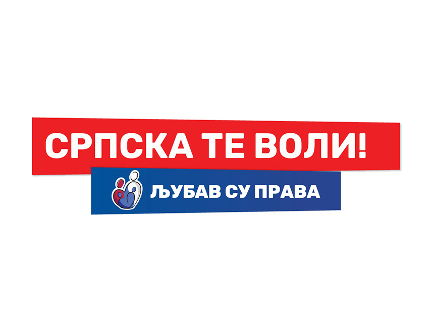 БАЊАЛУКА, 28. АВГУСТА /СРНА/ - Предсједник Милорад Додик рекао је да кампању "Српска те воли – Љубав су права" види, прије свега, као поруку оптимизма, јер она говори шта је до сада урађено, али још више говори о томе шта и какву желимо Републику Српску.