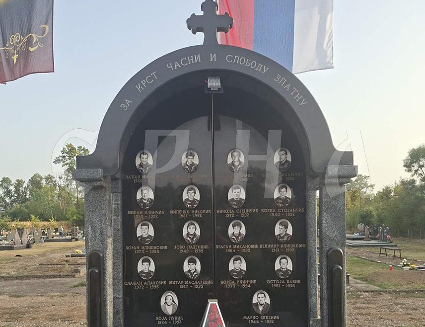 ШАМАЦ 28. АВГУСT /СРНА/ - Република Српска је највећа побједа српског народа у 20. вијеку, истакнуто је данас у Крушковом Пољу код Шамца гдје је служен парастос за 16 погинулих српских бораца и за двије цивилне жртве.