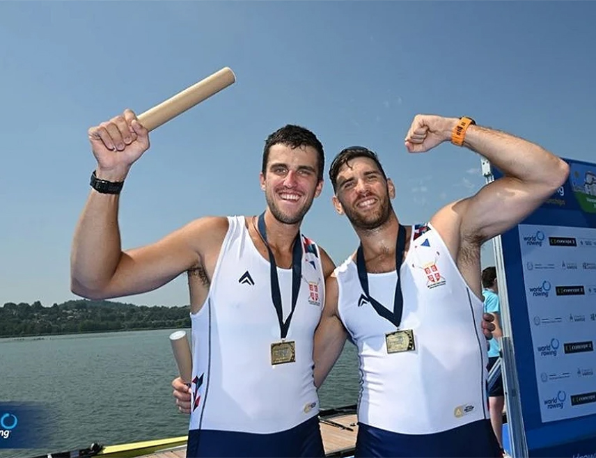 BELGRADE, AUGUST 28 /SRNA/ - Serbian rowers Martin Mačković and Nikolaj Pimenov won the silver medal at the World Rowing Championships in Amsterdam.