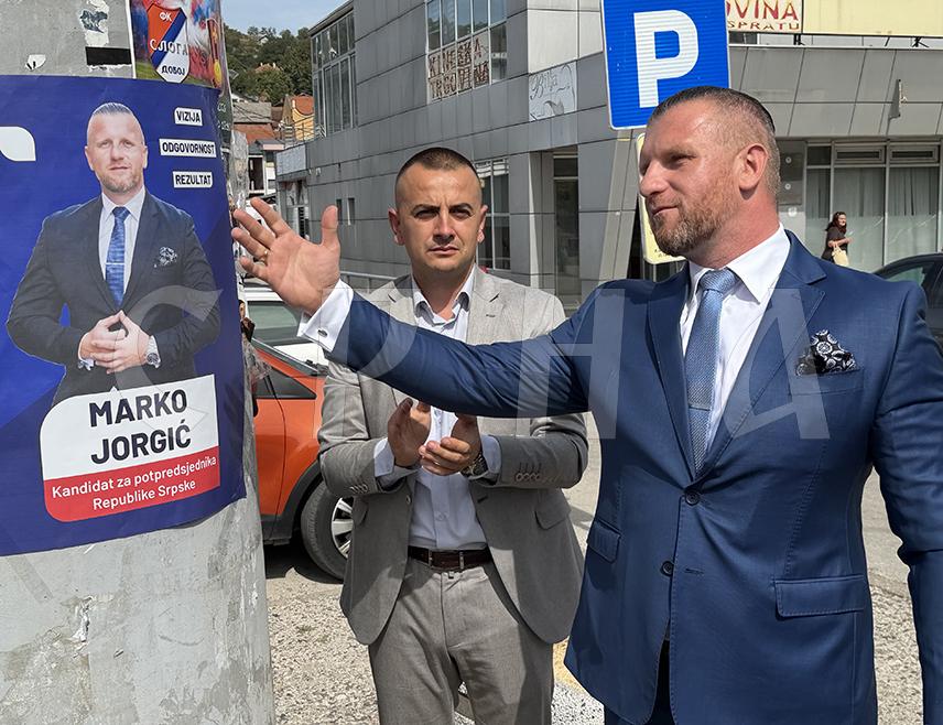 ДОБОЈ, 4. СЕПТЕМБРА /СРНА/ - Независни кандидат из Добоја за потпредсједника Републике Српске испред хрватског народа Марко Јоргић поручио је да се само радом на терену може сагледати и рјешавати проблем хрватских повратника ради њиховог економског оснаживања, а тиме и Републике Српске.