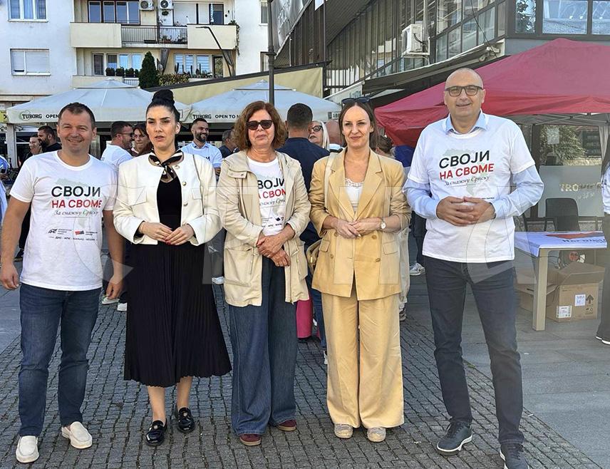 КОЗАРСКА ДУБИЦА, 16. СЕПТЕМБРА /СРНА/ - Носилац листе НПС-а у изборној јединици један Дарко Бањац рекао је данас да ће приоритет НПС-а у Козарској Дубици бити рјешавање водоснабдијевања и подршка домаћим привредницима и пољопривредицима, и нагласио да ће та странка стварати услове да људи остају и долазе овдје.