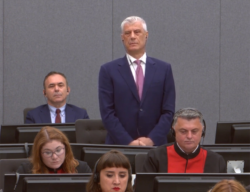 BELGRADE, SEPTEMBER 16 /SRNA/ - Former Kosovo Liberation Army /KLA/ leader Hashim Thaçi was sentenced today in The Hague to a single term of 25 years in prison, with the time spent in detention credited towards the sentence.