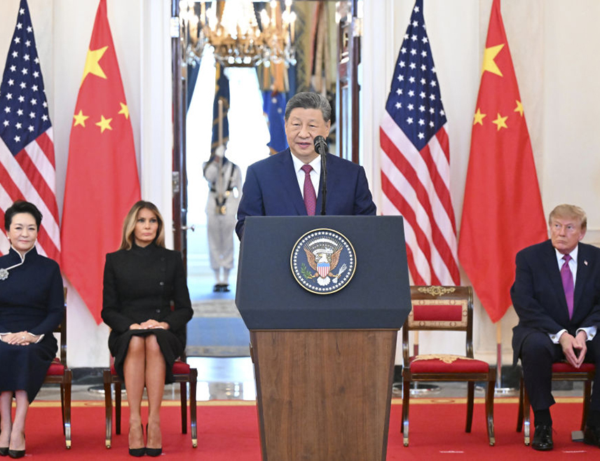 WASHINGTON, SEPTEMBER 24 /SRNA/ - Chinese President Xi Jinping said that, in the face of changes in the world, China and the United States, as two major countries, bear a historic responsibility for advancing the development and progress of humanity.