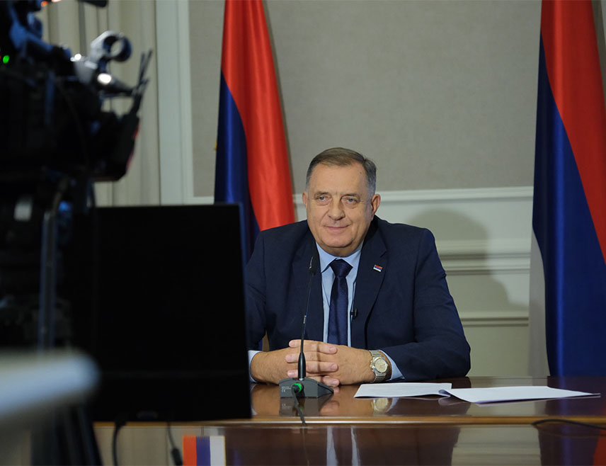 BANJA LUKA, SEPTEMBER 25 /SRNA/ – President Milorad Dodik stated Republika Srpska welcomed the return of U.S. President Donald Trump to the White House because it was known that his administration would understand Republika Srpska what officials had gone through during the term of former President Joe Biden.