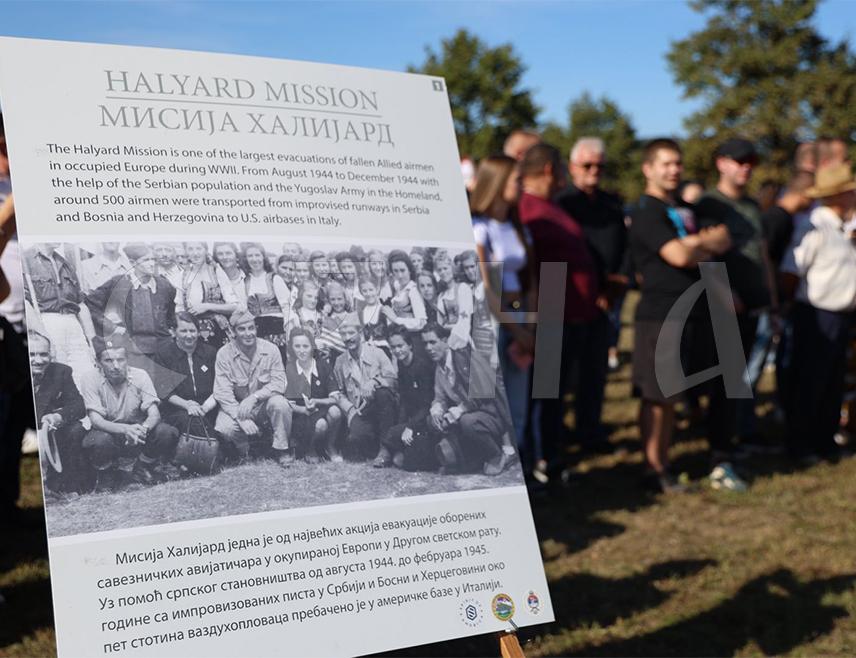DOBOJ, OCTOBER 3 /SRNA/ - Operation Halyard – an airlift operation in which, 82 years ago, the Ozren Chetnik Corps of the Yugoslav Army in the Homeland rescued 60 Allied pilots in the village of Boljanić near Doboj – remains a historical truth that has not been sufficiently told, historian from Doboj Goran Ostojić told SRNA.
