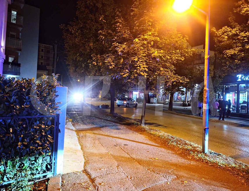 БИЈЕЉИНА, 7. ОКТОБРА /СРНА/ - Судар мотоцикла и аутомобила догодио се вечерас у Рачанској улици у Бијељини.
