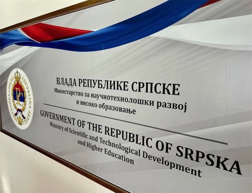 БАЊАЛУКА, 8. ОКТОБРА /СРНА/ - Министарство за научнотехнолошки развој и високо образовање Републике Српске издвојило је 1,5 милиона КМ за суфинансирање најмање 60 научноистраживачких пројеката из шест научних области, а конкурс је отворен до 23. октобра, речено је Срни у овом министарству.