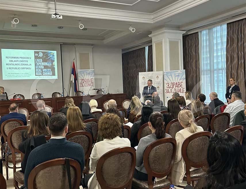 БАЊАЛУКА, 12. ОКТОБРА /СРНА/ - Најчешћа ментална обољења код одраслих у Републици Српској су депресија и анксиозност, а код дјеце поремећаји у понашању, истакнуто је данас у Бањалуци поводом Свјетског дана менталног здравља.