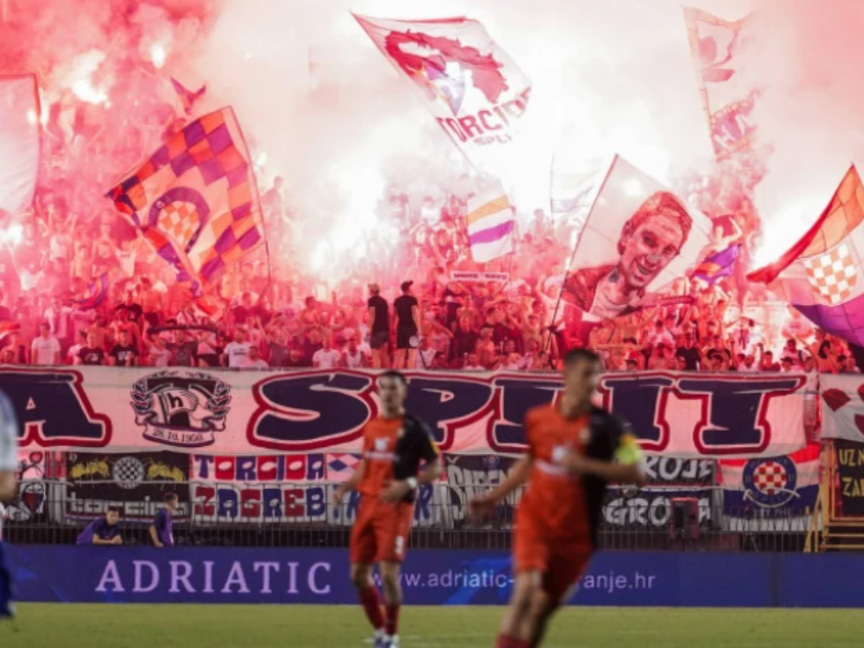 BIJELJINA, OCTOBER 16 /SRNA/ – International media have expressed outrage over the disgraceful behavior of fans of Split football club Hajduk and their horrific antisemitic and Nazi chants, saying that the Torcida supporters had disgraced themselves in the eyes of Europe.