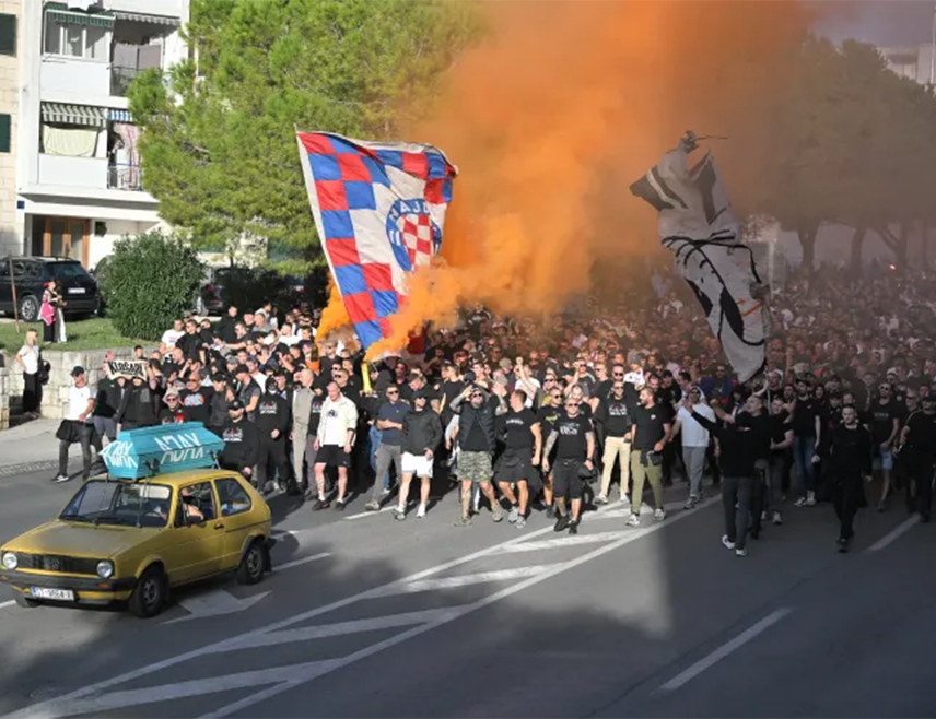 ZAGREB, OCTOBER 19 /SRNA/ – Croatian Interior Minister Davor Božinović said police were searching for 15 of the 23 people reported over antisemitic chants and insults in Split.