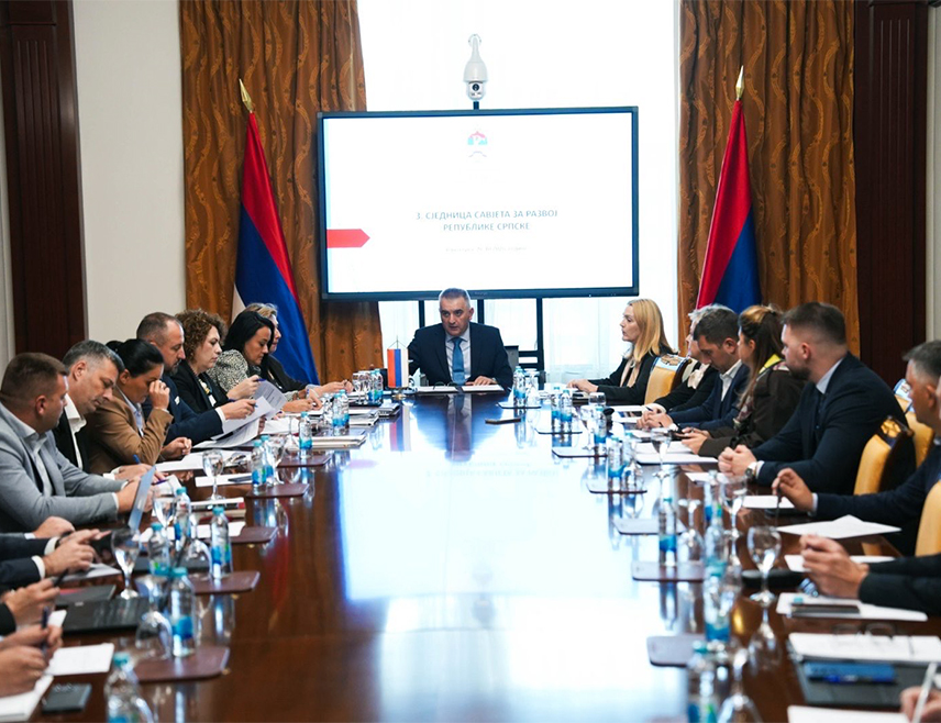 BANJA LUKA, OCTOBER 26 /SRNA/ – The Republika Srpska Development Council has identified priorities for the development of new projects in several areas, including the technological advancement of the economy.